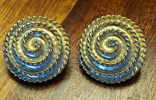 Vintage sphinx gold tone rope - tone,