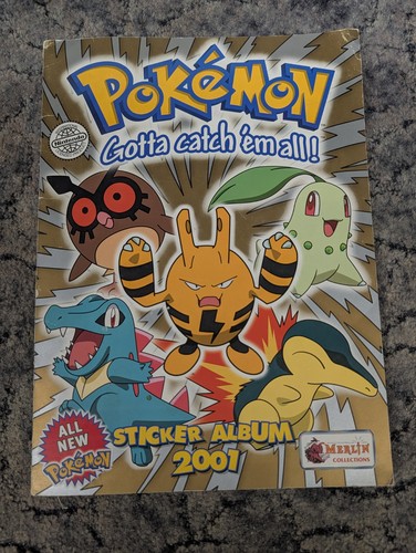 Pokémon sticker album 2001 - sticker,