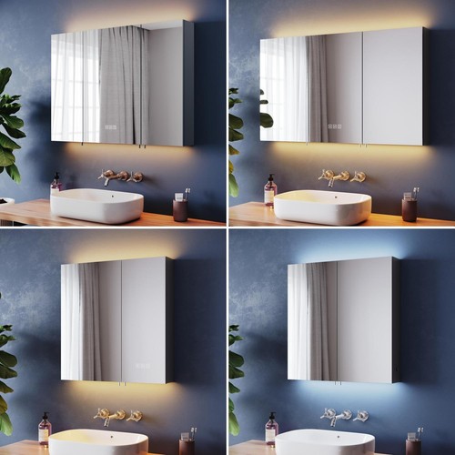 New black bathroom led - led, mirror