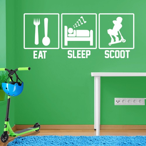 Eat sleep scoot stunt scooter - eat,