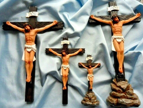 Crucifix wall cross - crucifix,