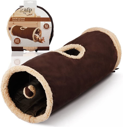Cat tunnel collapsible pet - cat,