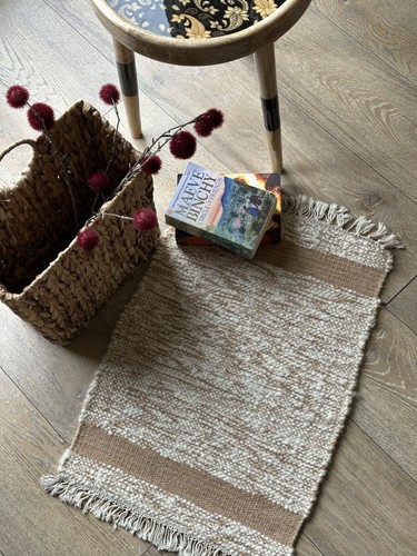 Cotton floor mat - floor, woven