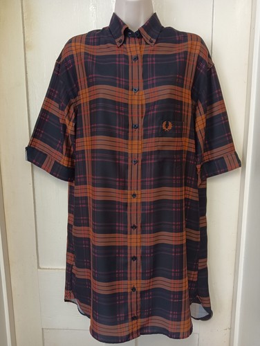 Fred perry ladies tartan stain - ladies,