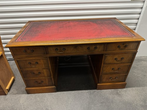 Vintage yew leather - top, double