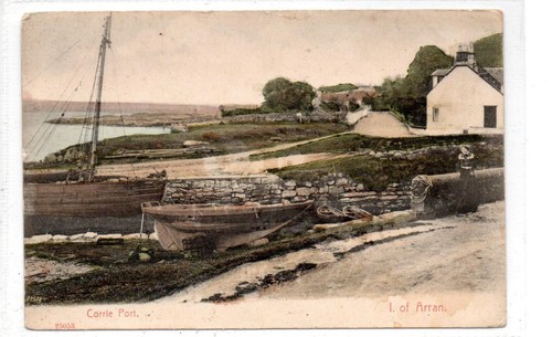 Corrie port isle arran - corrie, of