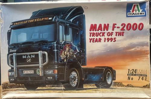 Italeri man 2000 truck - italeri, 1:24