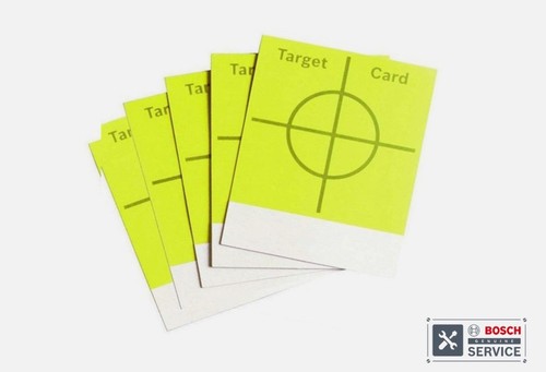 Bosch target plate cards - target,