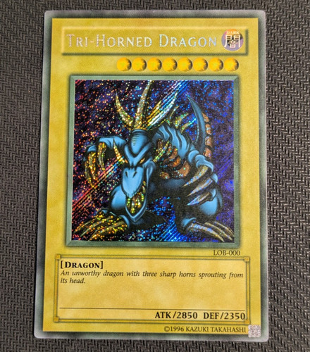 Yugioh tri horned - yugioh, dragon