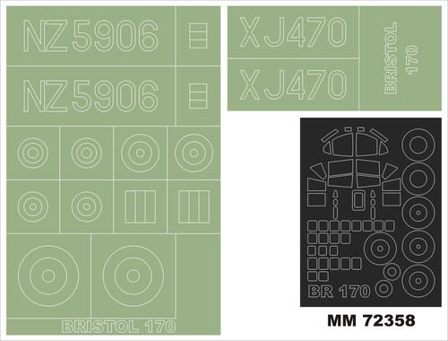 Montex mxmm72358 bristol - 1:72,