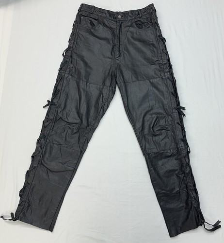Vintage side lace leather - vintage,