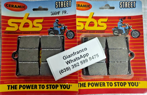 Kit front brake pads sbs - pads,