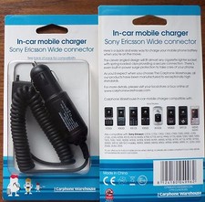 Sony ericsson car charger - sony,
