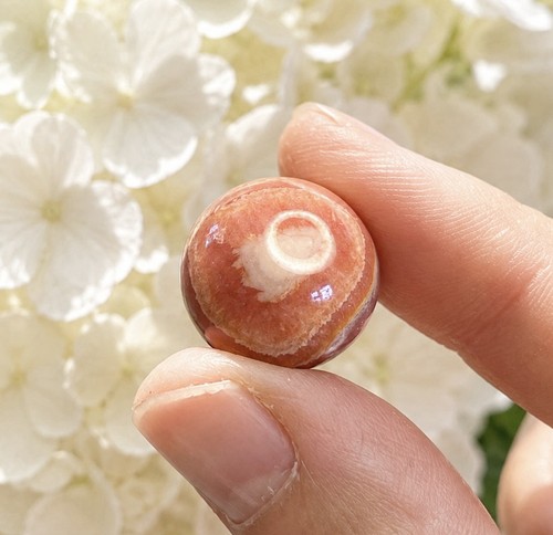 Rhodochrosite crystal sphere - rhodochrosite,