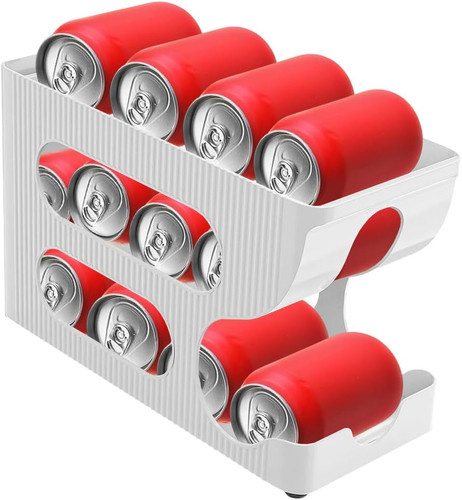 White fridge can dispenser - can,