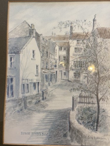 Robin hoods bay print - robin,