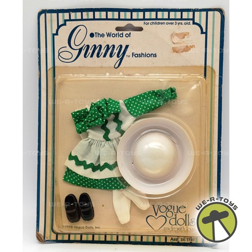 Ginny dolls green polka - dolls,