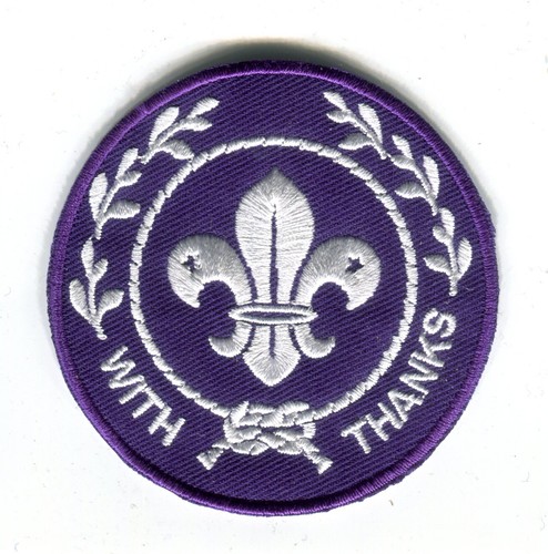With thanks patch - with, boy