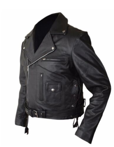 Genuine real black cow - black, leather
