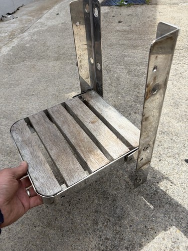 Stainless steel step with - stainless,