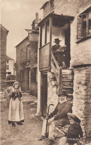 Postcard polperro some - postcard,