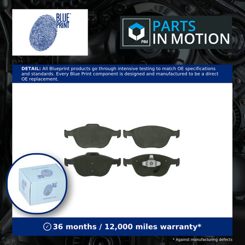Brake pads set fits ford - fits,