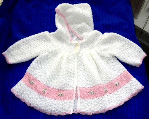 Vintage matinee jacket floral - matinee,