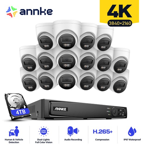 Annke 12mp 16ch 8ch - annke, nvr