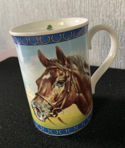 Racehorse legends china mug - china,