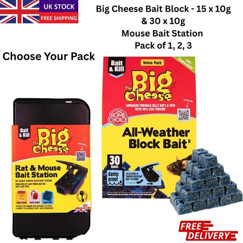 The big cheese rat poison - rat, bait