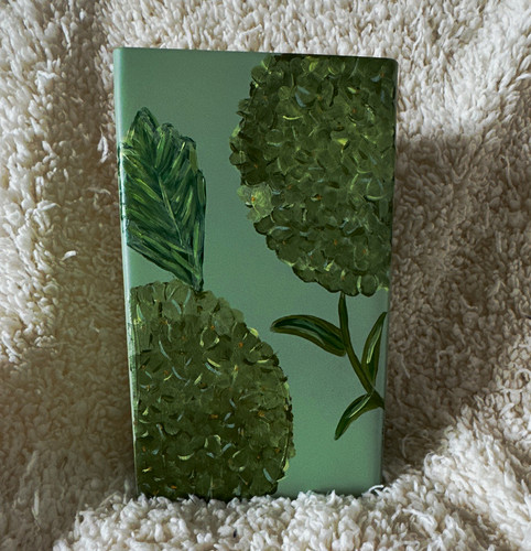 Hand painted medium green - medium,