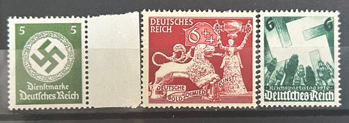 German stamps third reich mnh - reich,