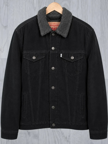 Levi corduroy sherpa trucker - corduroy,