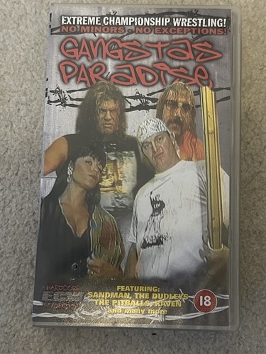Ecw gangstas paradise vhs - gangstas,