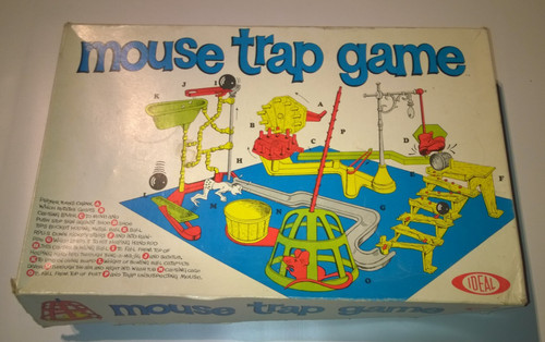 Vintage mouse trap game ideal - mouse,