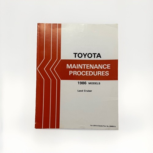 Toyota land cruiser 1986 - toyota, oem