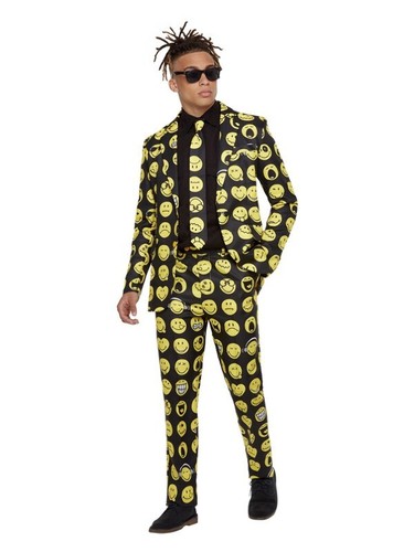 Smiffys smiley world stand out - world,