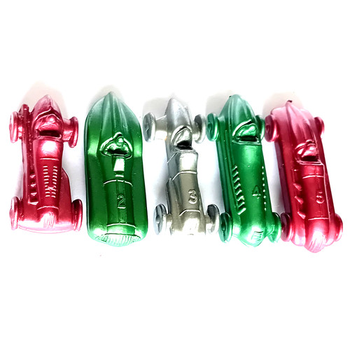 Sugar puffs model racing cars - sugar,