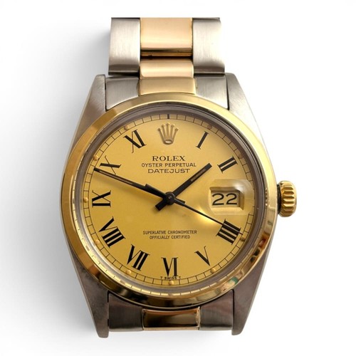 Rolex datejust two tone - rolex, mm