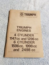 Triumph service training notes - service,