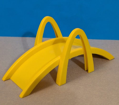 Mcdonaldland golden arches - golden,