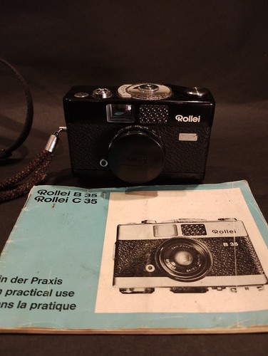 Rollei b35 compact film camera - film,