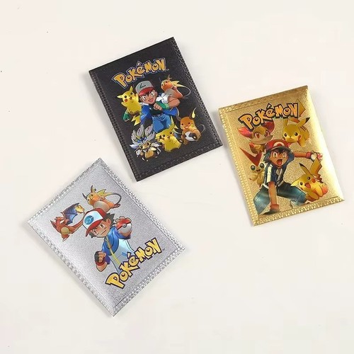 10pcs pokemon card - foil, gold