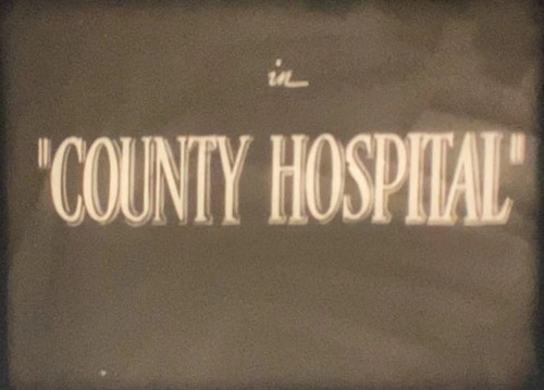 County hospital - “county, (1932)