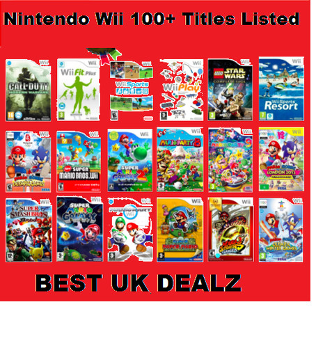 Nintendo wii games choose - wii,