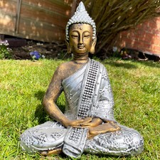 Garden buddha statue cement - buddha,