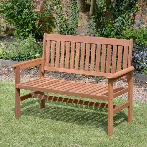 Wooden garden bench seater - wooden,