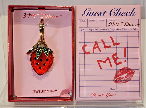 Betsey johnson handbag charm - johnson,