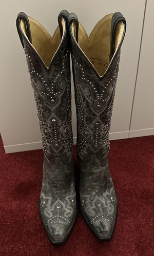 New womens corral grey silver - grey,