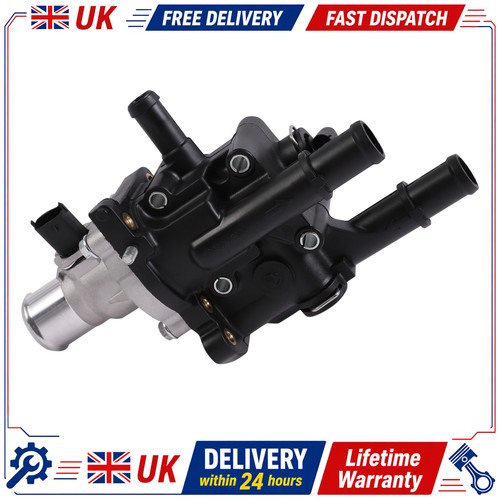 Thermostat housing with - thermostat, sensor